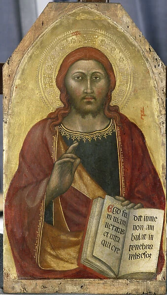 Christ Blessing, c. 1400 (tempera on poplar wood)