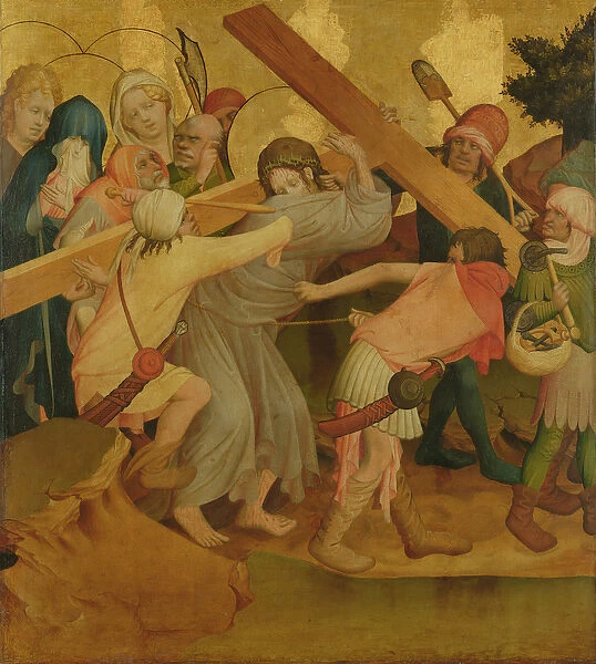 Christ Carrying the Cross, panel from the St. Thomas Altar from St. Johns Church