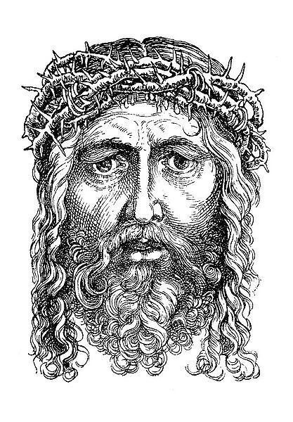 Christ with Crown of Thorns, by Albrecht Duerer