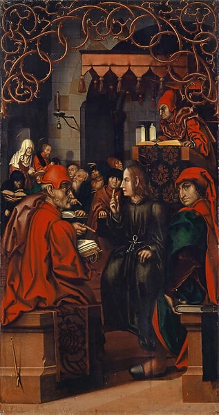 Christ among the Doctors, 1512 (tempera on canvas laid down on wood)