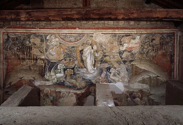 The Christ - Fresco, 15th century