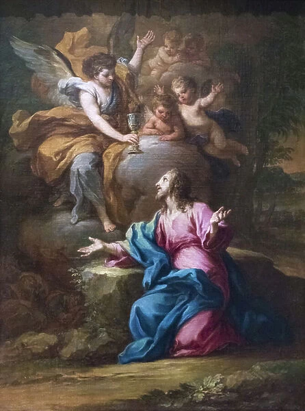 Christ in the Garden of Gethsemane, 1746 (oil on canvas)