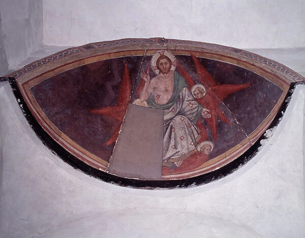 Christ in glory (fresco, 1393-1398)