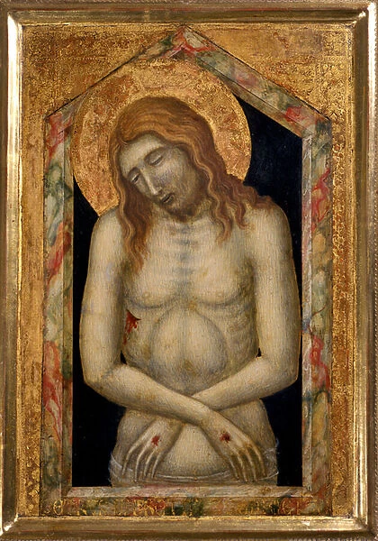 Christ suffering, c. 1330 (tempera on wood)