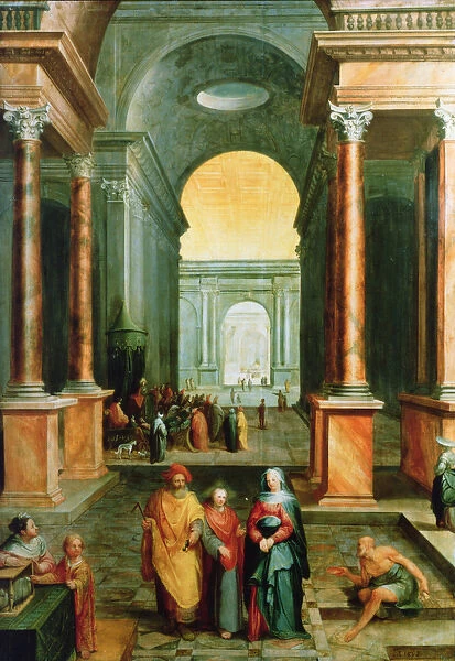 Christ in the Temple, 1598 (panel)