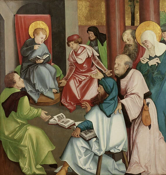 Christ in the Temple, c. 1510-30 (oil on panel)
