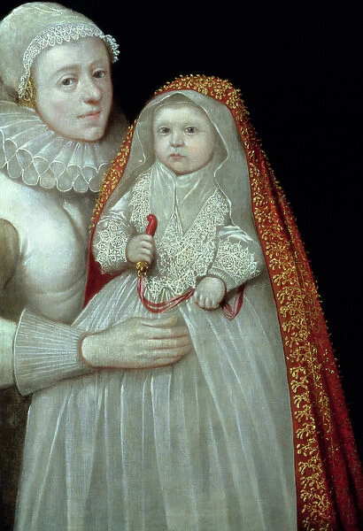 Christening, Portrait of A Mother And Child, c. 1595 (oil on canvas)