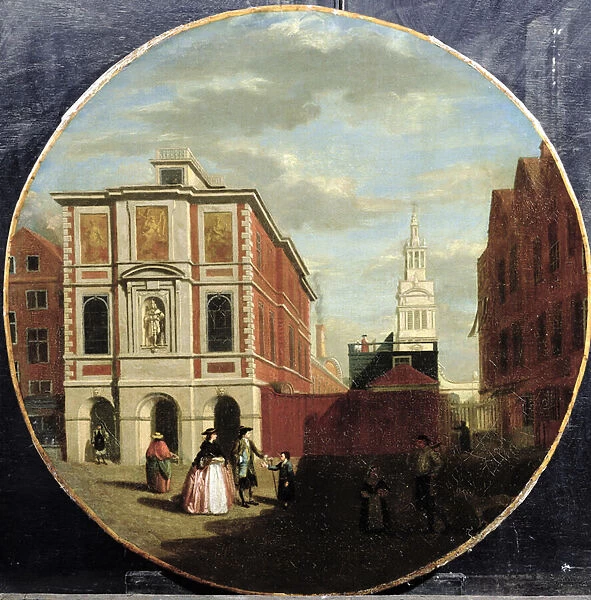 Christs Hospital, 1748 (oil on canvas)