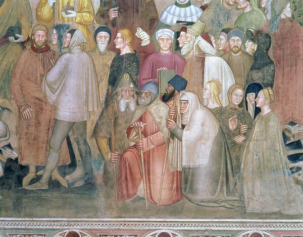 The Church Militant and Triumphant, detail, from the Spanish Chapel, c. 1369 (fresco)