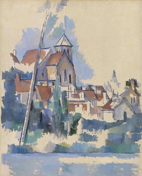 Church at Montigny-sur-Loing, 1898 (oil on canvas)