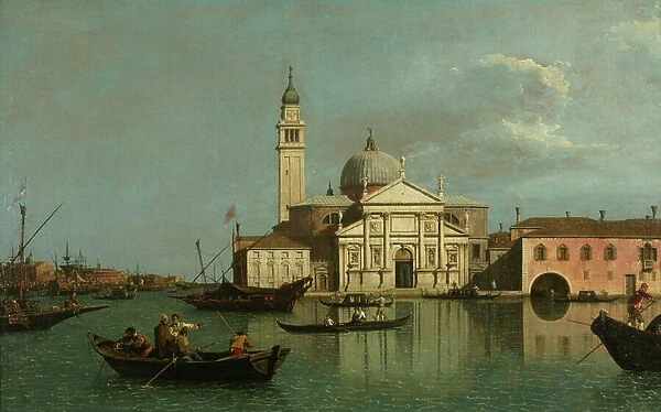 The Church Of San Giorgio Maggiore, Venice, c. 1740 (oil on canvas)