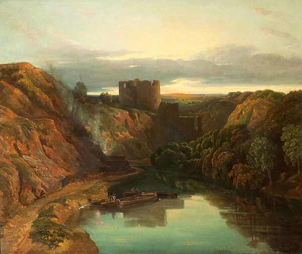 Cilgerran Castle (oil on canvas)