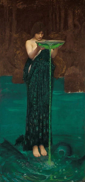 Circe Invidiosa, 1872 (oil on canvas)