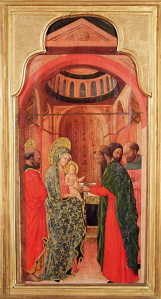 The Circumcision, from an altarpiece depicting scenes from the life of the Virgin, c