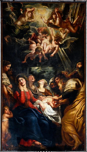 The circumcision Painting of Peter Paul (Pierre-Paul) Rubens
