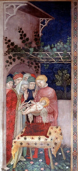 Circumcision of Saint John the Baptist (Fresco, 1416)