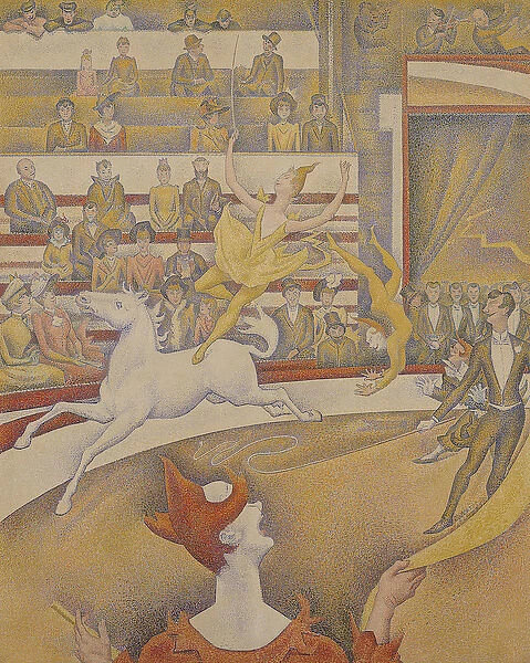 The Circus, 1891 (oil on canvas)