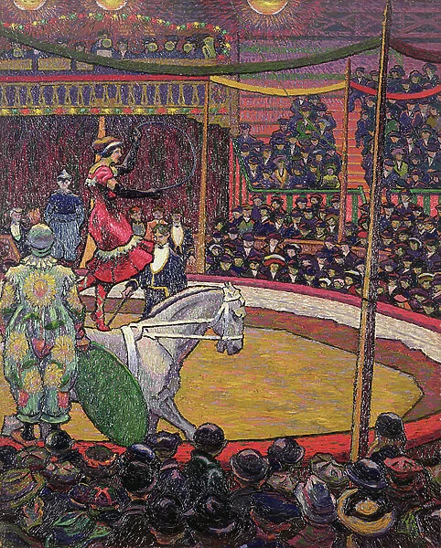 The Circus, c. 1913 (oil on canvas)