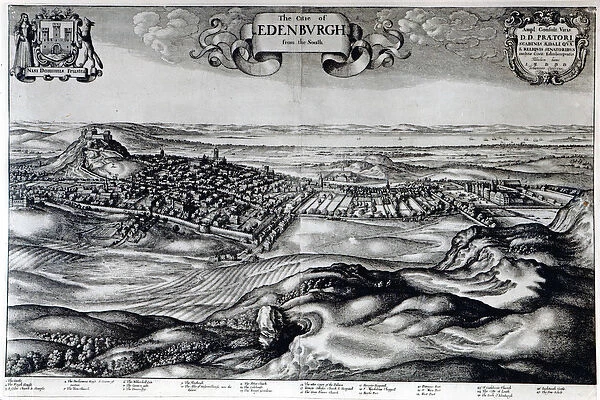 The City of Edinburgh from the South (engraving)