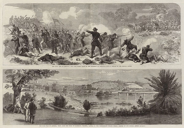 The Civil War in America (engraving)