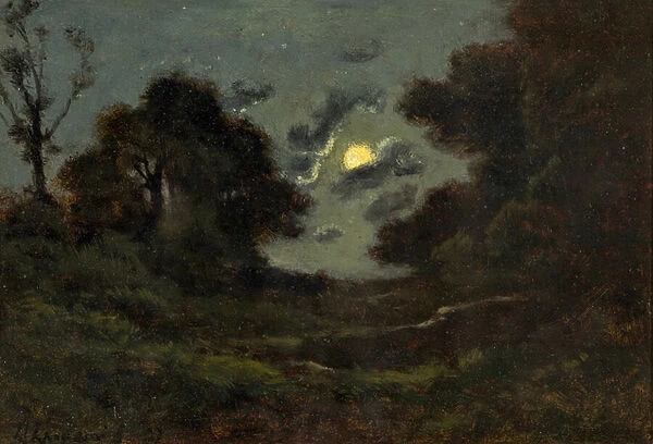 Clair de Lune, 1897 (oil on panel)