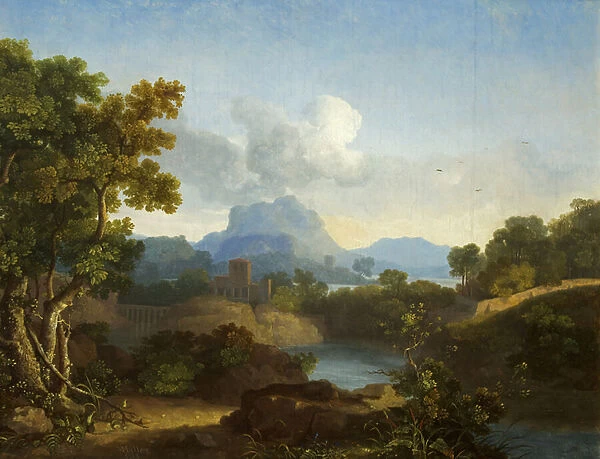 Classical Landscape, 1828 (oil on canvas)