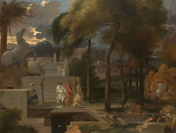A Classical Landscape, c. 1660 (oil on canvas)