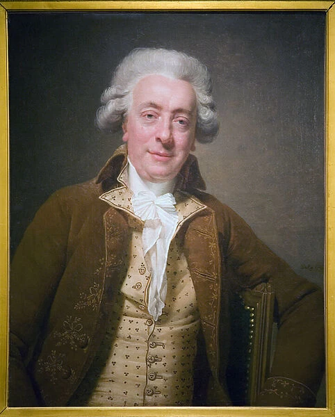 Claude Nicolas Ledoux (1736-1806), French architect, Oil On Canvas by Martin Drolling (1752-1817), Paris, Musee Carnavalet