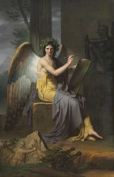 Clio, Muse of History, 1800 (oil on canvas)