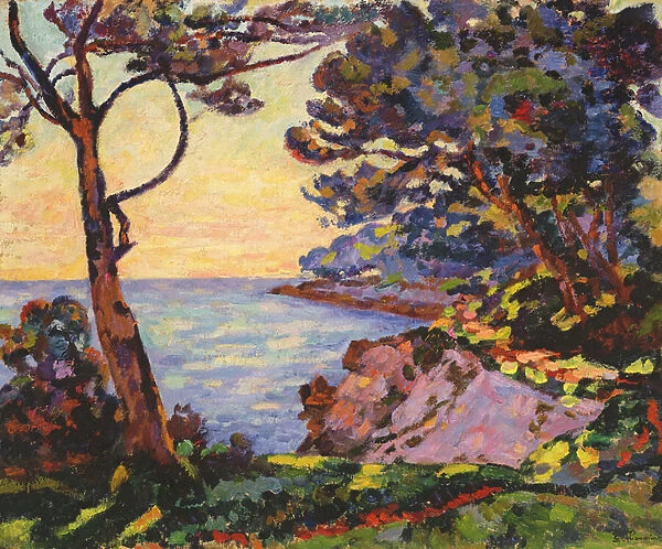 The Coast from l Esterel, c. 1902 (oil on canvas)