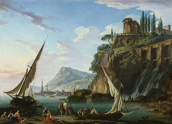 Coastal scene with the Temple of Sibyl, Tivoli (painting)