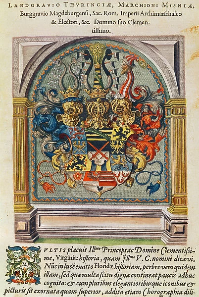 Coat of Arms, from Brevis Narratio