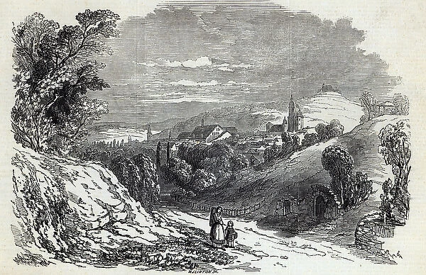 Coburg, from The Illustrated London News, 16th August 1845 (engraving)