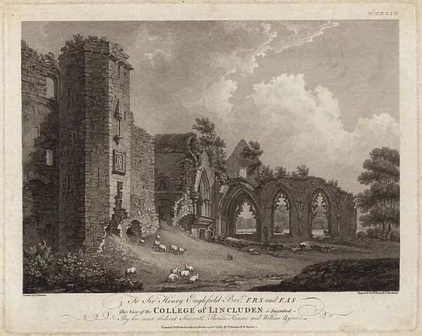 College of Lincluden (engraving)