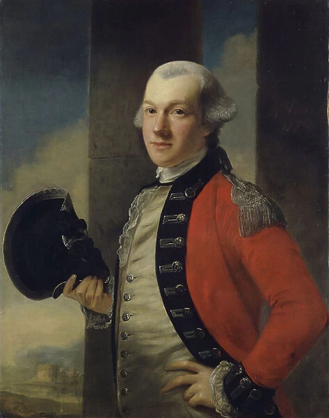 Colonel Thomas Aubrey, 1772 (oil on canvas)