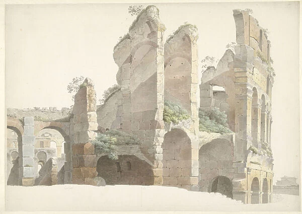 The Colosseum in Rome, 1809 (brush)