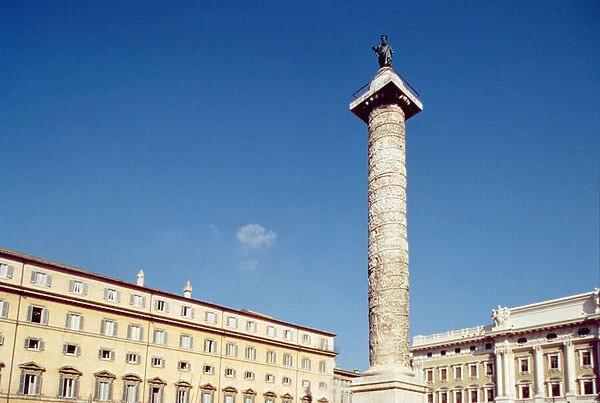 The Column of Marcus Aurelius, Roman (photo)