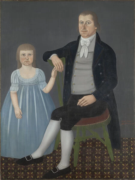 Comfort Starr Mygatt and Lucy Mygatt, 1799 (oil on canvas)
