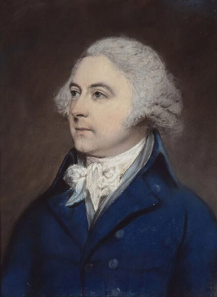 Commander de Thoisy, 1805 (pastel on grey paper)
