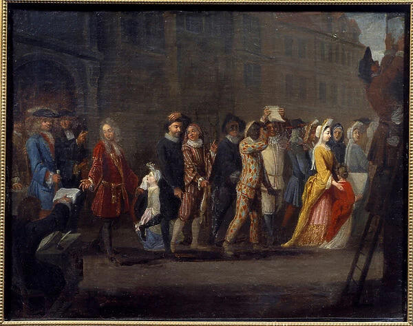 Commedia dell Arte: 'the dismissal of the comedians after the abolition