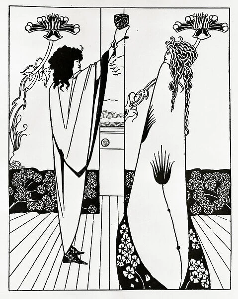 Comment Tristan but le Philtre d amour, c. 1894 (litho)