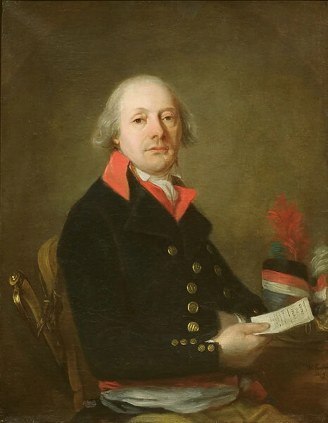 Commissioner during the Guerres de l An IX, 1801 (oil on canvas)
