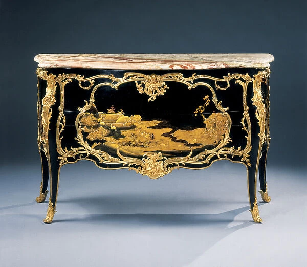 Commode (ormolu-mounted Japanese lacquer)