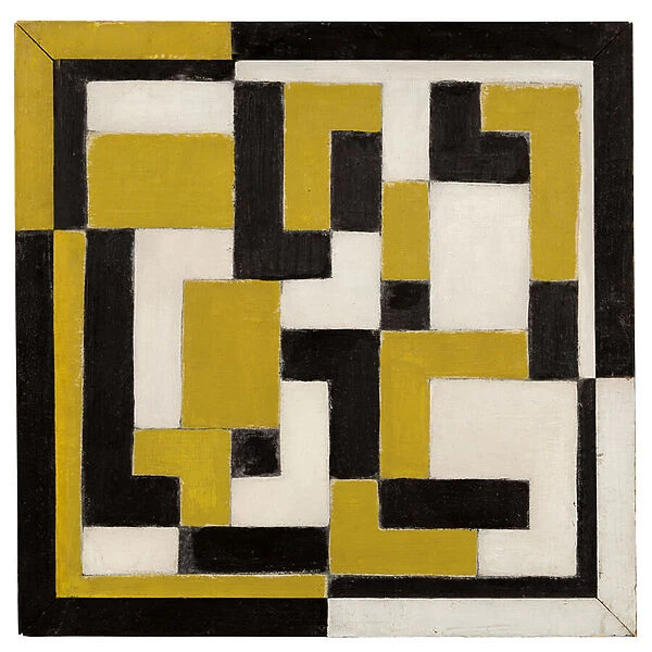 Composition, 1917-1918 (oil on board)