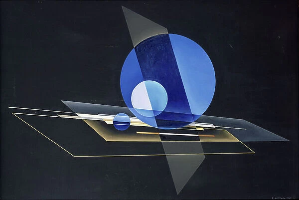 Composition, 1947 (oil on canvas)