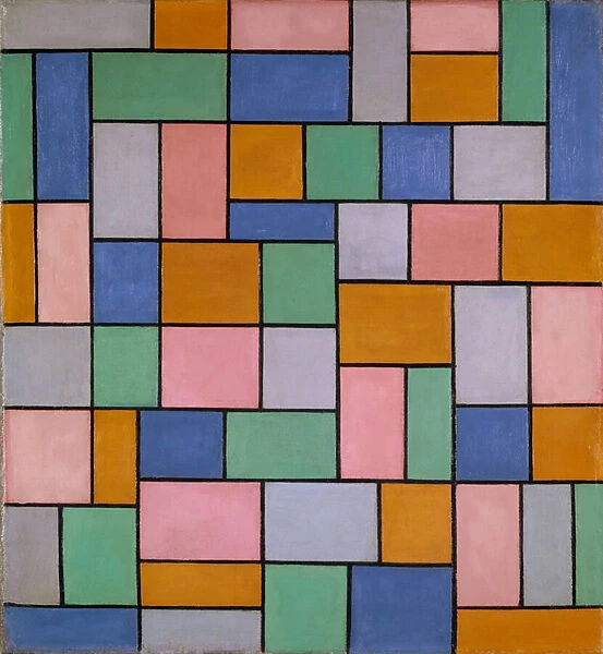 Composition in Dissonances, 1919 (oil on canvas)