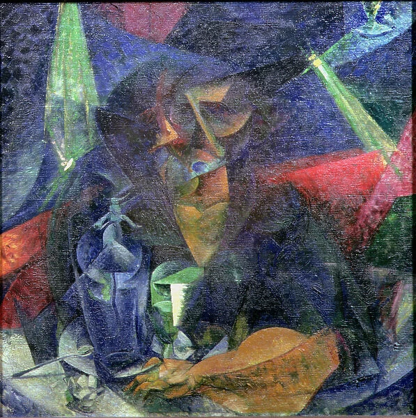Composition with Figure of a Woman, 1912 (oil on canvas)
