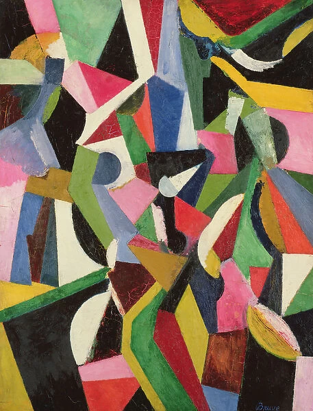 Composition I, 1916 (oil on canvas)