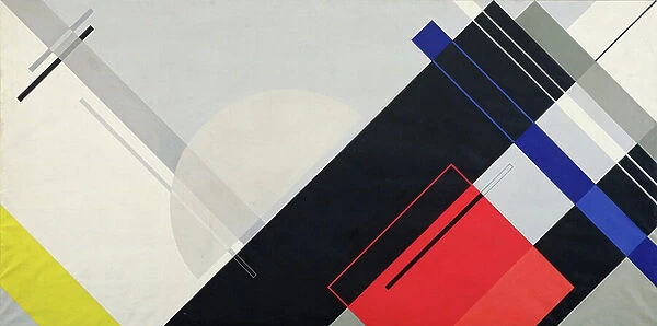 Composition Mural III (oil on canvas)