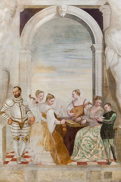 The Concert, Main Hall, c. 1570 (fresco)